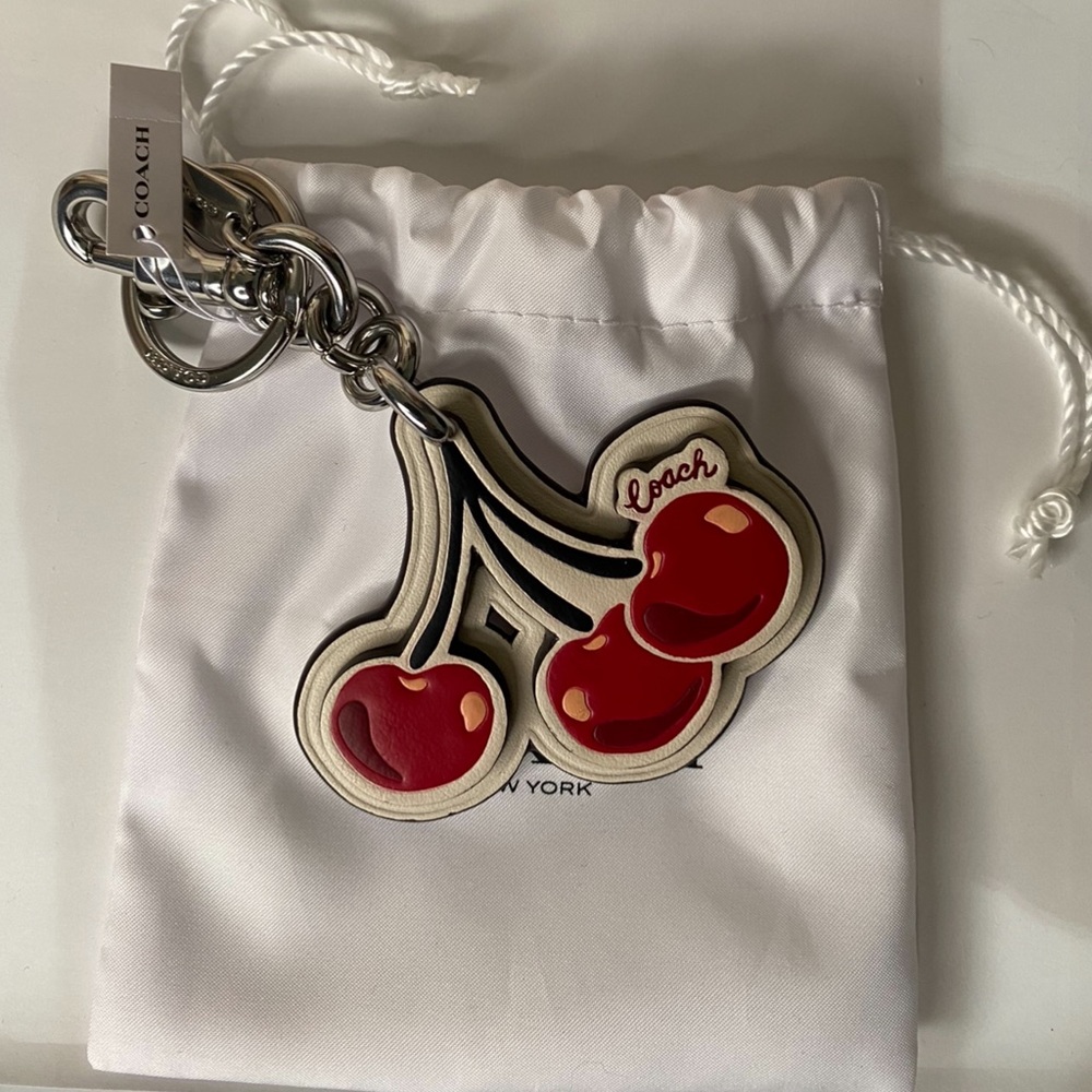 Coach Cherry Charm/Keychain - Picture 3 of 5